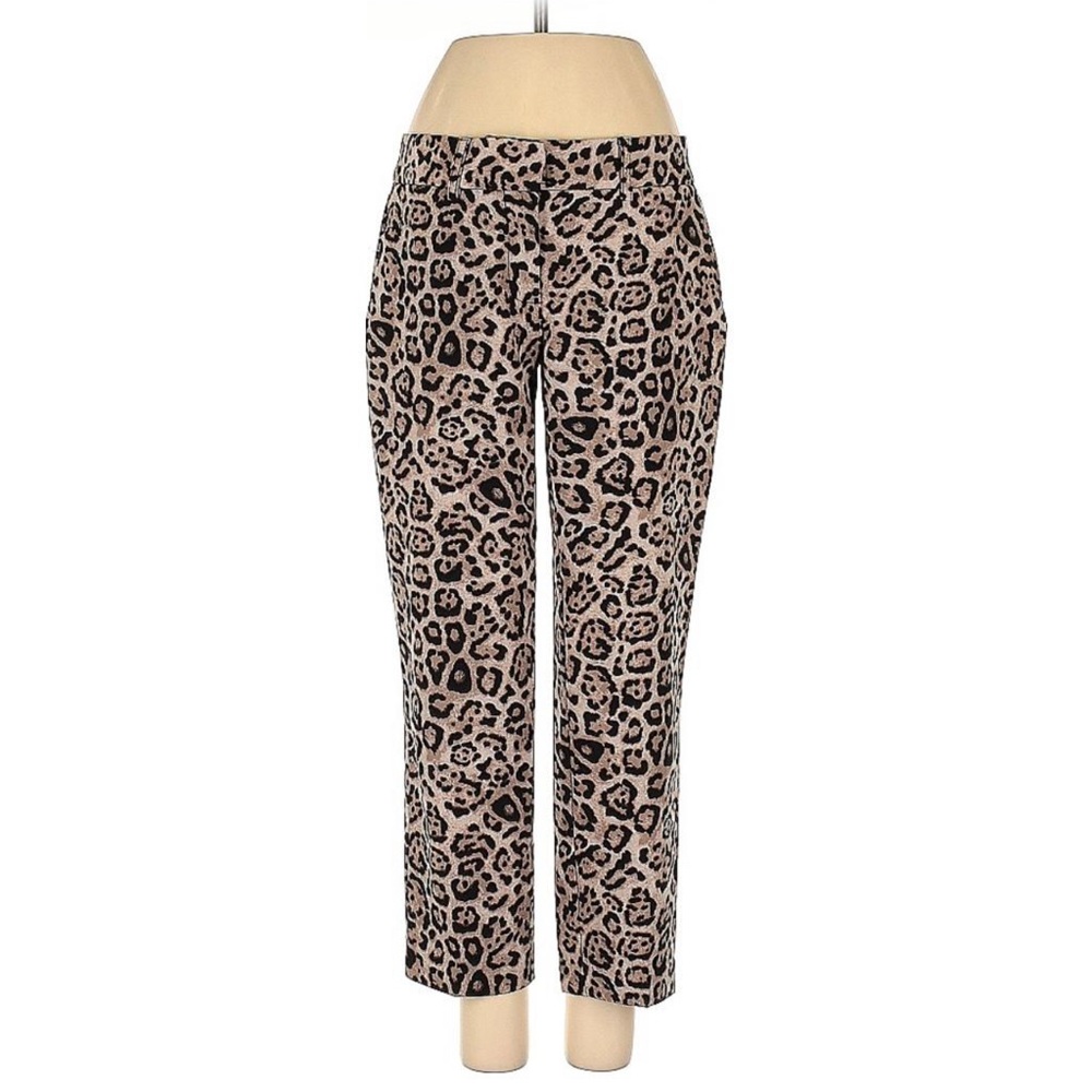 Victoria’s Secret leopard print pants.